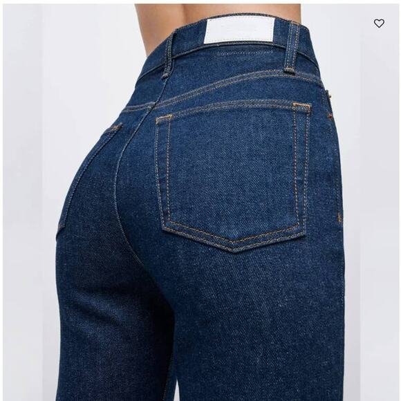 RE/DONE 70's Ultra High Rise Stove Pipe Jeans in Rigid Like Size 26 NWT - Picture 3 of 16